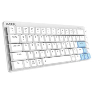 Dareu Ek868 White E Blue Low Profile Switch Bluetooth Ingilizce Mekanik Gaming Klavye 2
