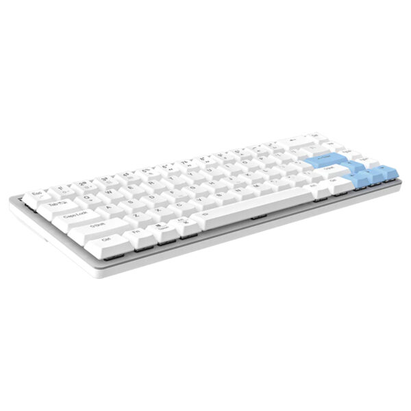 Dareu Ek868 White E Blue Low Profile Switch Bluetooth Ingilizce Mekanik Gaming Klavye 3