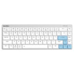 Dareu Ek868 White E Brown Low Profile Switch Bluetooth Ingilizce Mekanik Gaming Klavye 1
