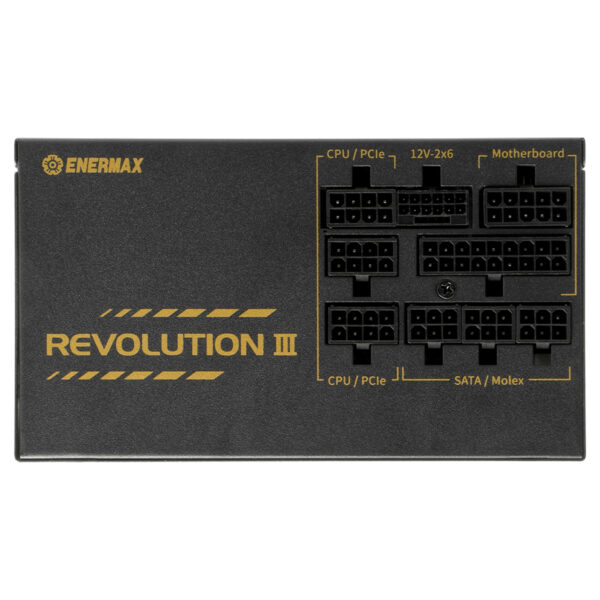 Enermax Revolution Iii 1000w 80 Gold Pcie 5 1 Full Moduler Atx 3 1 Guc Kaynagi Erv1000g Ahg Mac 2 Yil Birebir Degisim Garantili 6