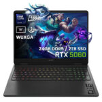 HP Omen Slim 16-an0036nt oyun bilgisayarı, 16 inç WUXGA ekran, RTX 5060 grafik kartı, 24GB DDR5 RAM ve 2TB SSD ile yüksek performanslı oyun deneyimi sunar.