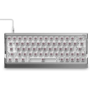 Iqunix Ev63 Silver Blade Rs Magnetic X Pro Manyetik Switch 8k Hz Hall Effect Hotswap Rgb İngilizce Mekanik Gaming Klavye 1