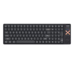 Iqunix Magi96 Pro Shadow Black Gold Red Switch Hotswap Rgb Kablosuz İngilizce Mekanik Gaming Klavye 1