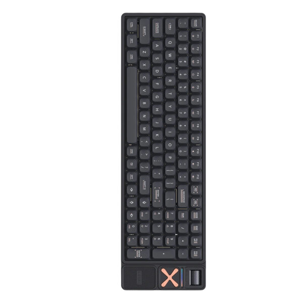 Iqunix Magi96 Pro Shadow Black Gold Red Switch Hotswap Rgb Kablosuz İngilizce Mekanik Gaming Klavye 3