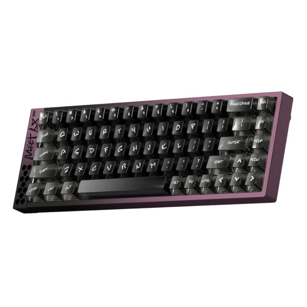 Iqunix Meet68 Ultra Midnight Purple Omega Manyetik Switch 8k Hz Hall Effect Hotswap Rgb İngilizce Mekanik Gaming Klavye 3