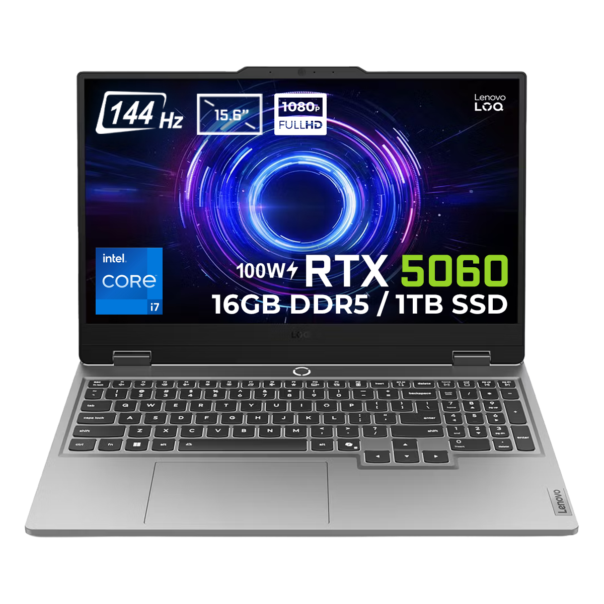 Lenovo Loq 15irx10 Intel Core I7 13700hx 16gb Ddr5 1tb Ssd Rtx 5060 8gb 100w 15 6 Inc Full Hd 144hz Ips Freedos Gaming Laptop 83je00lftr Y1