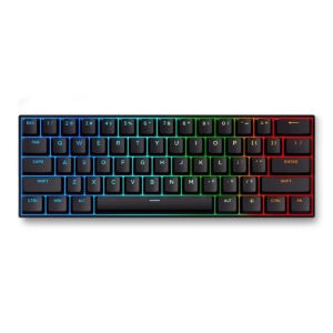 RGB aydınlatmalı oyun klavyesi, yüksek performanslı ve dayanıklı tasarım, bilgisayar oyuncuları için mükemmel klavye seçeneği. RGB ışıklandırması ile kişiselleştirilebilir oyun deneyimi sağlar.