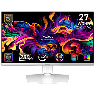 MSI MAG 272QPW QD-OLED X28 Gaming Monitör H1