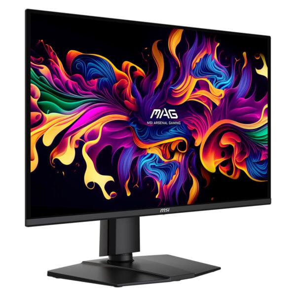 MSI MAG 274QP QD-OLED 26.5 inç oyun monitörü, 240Hz yenileme hızı ve 0.03ms tepki süresi ile yüksek performans sağlar. 2K WQHD çözünürlük ve Adaptive Sync teknolojisiyle akıcı oyun deneyimi sunar.