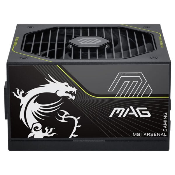 MSI MAG A1200PLS 1200W güç kaynağı, yüksek performans ve dayanıklılık sağlayan PCIe 5.1 uyumlu, tam modüler ATX 3.1 güç kaynağı.