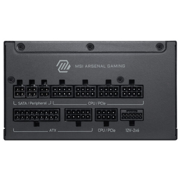 MSI MAG A1200PLS 1200W 80+ Platinum güç kaynağı, PCIe 5.1 ve ATX 3.1 uyumlu, tam modüler tasarım, yüksek performanslı bilgisayar güç kaynağı.