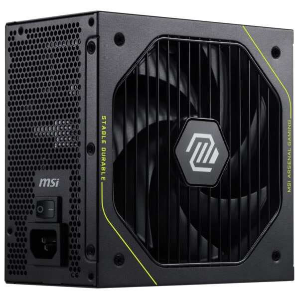 MSI MAG A1200PLS PCIe5 1200W 80+ Platinum güç kaynağı, yüksek performans ve dayanıklılık sağlayan modüler güç kaynağı.
