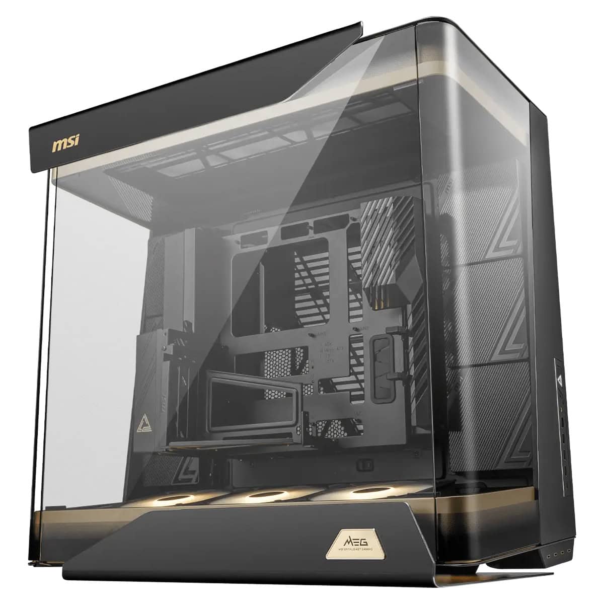 Msi Meg Maestro 900r 3x160mm Argb Fan Panaromik Temperli Cam Usb 3 2 Full Tower E Atx Gaming Kasa Fc1