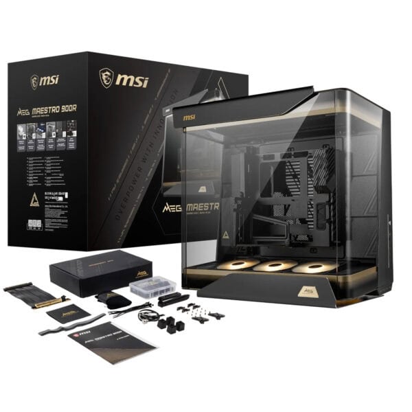 Msi Meg Maestro 900r 3x160mm Argb Fan Panaromik Temperli Cam Usb 3 2 Full Tower E Atx Gaming Kasa Fc5
