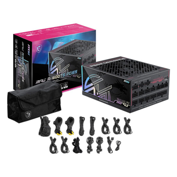 Msi Mpg Ai1600ts Pcie5 Güç Kaynağı 5
