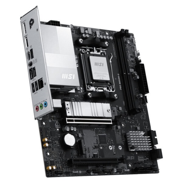 MSI PRO B850M-G 8200MHz (OC) DDR5 Soket AM5 M.2 HDMI DP mATX Anakart - Görsel 3