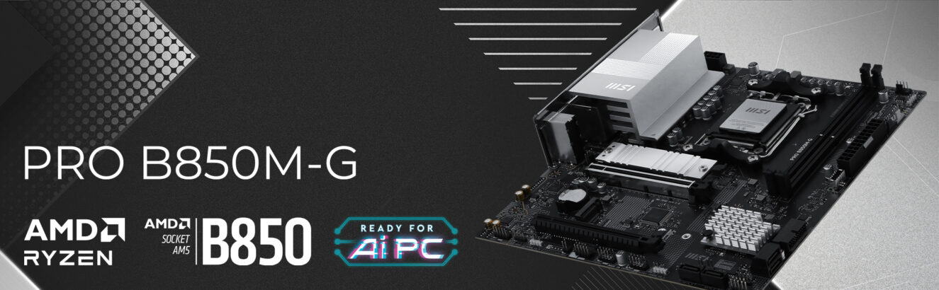 MSI PRO B850M-G Anakart H1