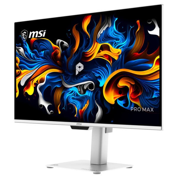 Msi Pro Max 271upxw12g 26 5 Inc 120hz 0 03ms 4k Uhd Adaptive Sync Qd Oled Pivot Monitor Fc2
