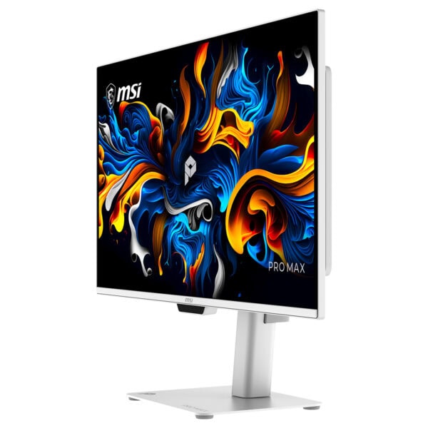 Msi Pro Max 271upxw12g 26 5 Inc 120hz 0 03ms 4k Uhd Adaptive Sync Qd Oled Pivot Monitor Fc3