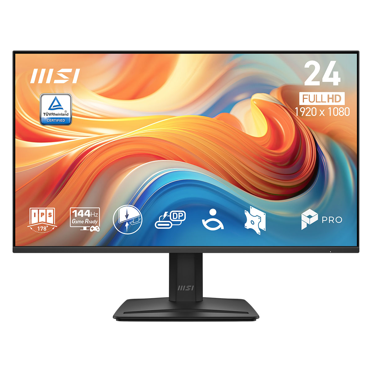 Msi Pro Mp242 E14c 23.8 Inç 144hz 1ms Full Hd Freesync Ips Monitör 1