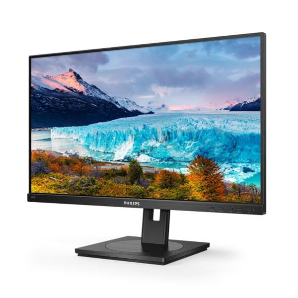 24 inç Philips ultra geniş ekran bilgisayar monitörü, canlı renkler ve yüksek çözünürlük sağlar, oyun ve tasarım işleri için ideal.