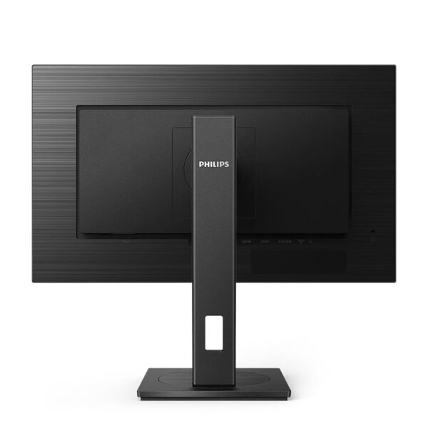Yüksek çözünürlüklü Philips monitör arka tarafı, modern tasarımı ve çeşitli bağlantı portlarıyla dikkat çekiyor. Ofis ve oyun alanları için ideal olan bu ekran, dayanıklı yapısı ve şık görünümüyle kullanım deneyimini artırır.