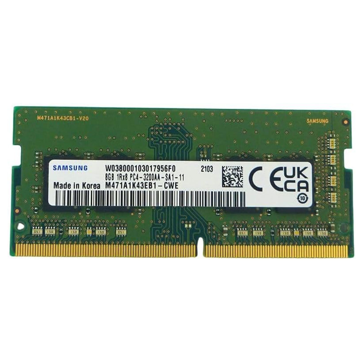 Samsung M471a1k43eb1 Cwe 8gb 3200mhz Ddr4 Notebook Ram 1