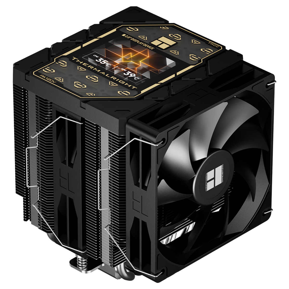 Thermalright Peerless Assassin 120 Vision Black Tl C12c X28 V2 120mm 6 X 6mm Isi Borulu Intel Amd Uyumlu Hava Sogutucu 2 Yil Birebir Degisim Garantili 1