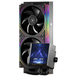 Thermalright Peerless Vision 240 Argb Black 240mm Intel Amd Uyumlu Islemci Sivi Sogutucu 2 Yil Birebir Degisim Garantili 1
