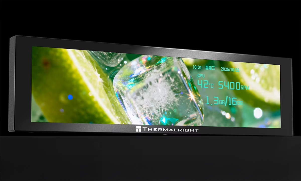 Thermalright Trofeo Vision 9.16 LCD WHITE Ekran H2