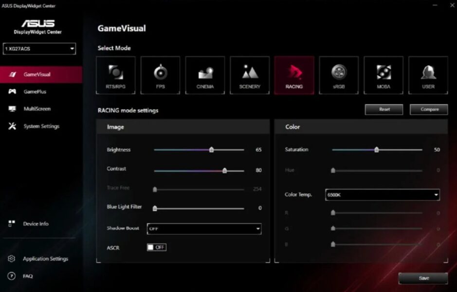 ASUS ROG Strix XG27JCG 27 inç 180Hz 5K 0.3ms 330Hz 2K QHD Dual Mode Adaptive Sync Fast IPS Pivot Gaming Monitör h11