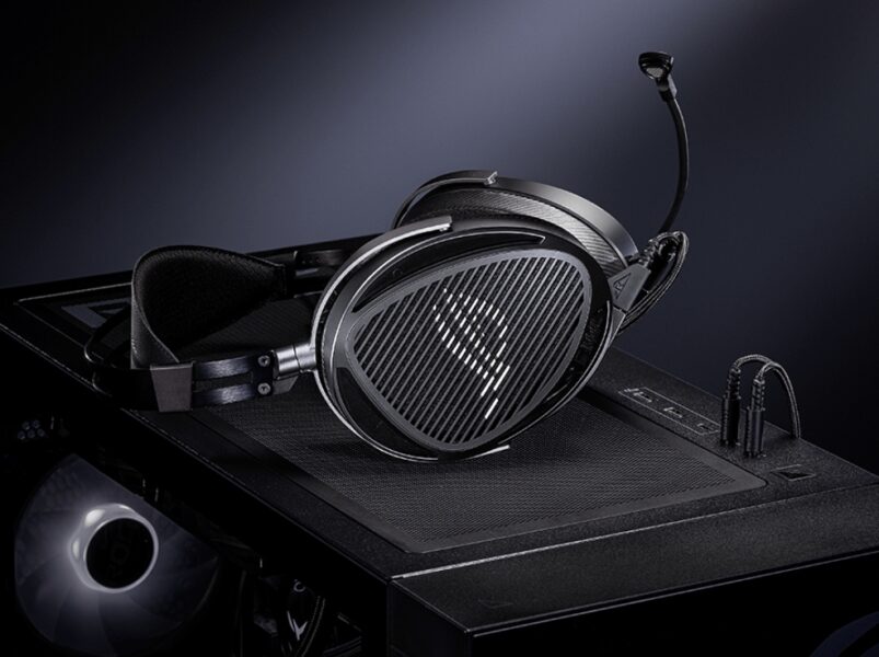 ROG Kithara Gaming Headset ASUS ROG Kithara 100 mm HIFIMAN Düzlemsel Manyetik Sürücü PS5 Uyumlu Gaming Kulaklık.