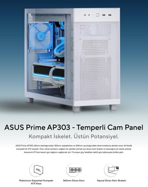 ASUS Prime AP303 - Tempered Glass Panel ASUS Prime AP303 - Tempered Glass Panel