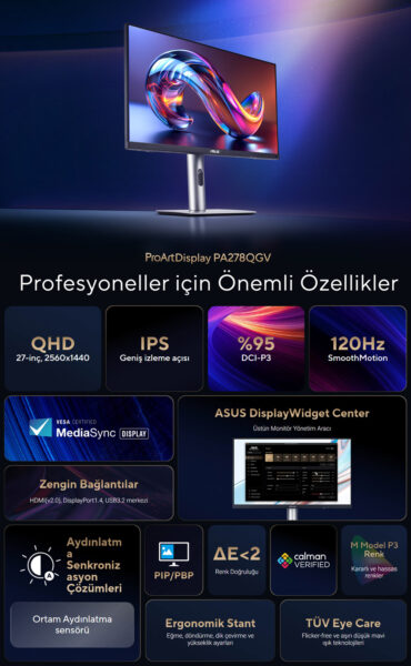 ProArt Display PA278QV Gen2 (PA278QGV) ProArt Display PA278QV Gen2 (PA278QGV)