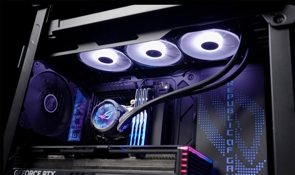 ROG STRIX LC III 360 ARGB LCD ASUS ROG Strix LC III 360 ARGB 360mm İşlemci Sıvı Soğutucu, Intel ve AMD uyumlu, RGB aydınlatmalı ve yüksek verimlilik sağlayan soğutma çözümü ile gaming ve overclocking performansını artırır.