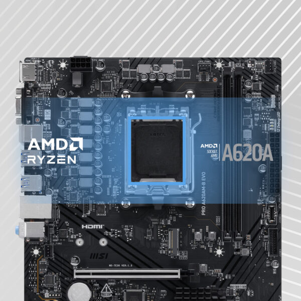 MSI PRO A620AM-B EVO Anakart H2