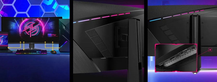 MSI MPG 346CQRF X24 34 inç 240Hz UWQHD Kavisli Gaming Monitör, Adaptive Sync ve 0.5ms tepki süresi ile yüksek performans sağlar. Gelişmiş görüntü kalitesi ve ergonomik tasarımıyla oyun deneyimini artı.