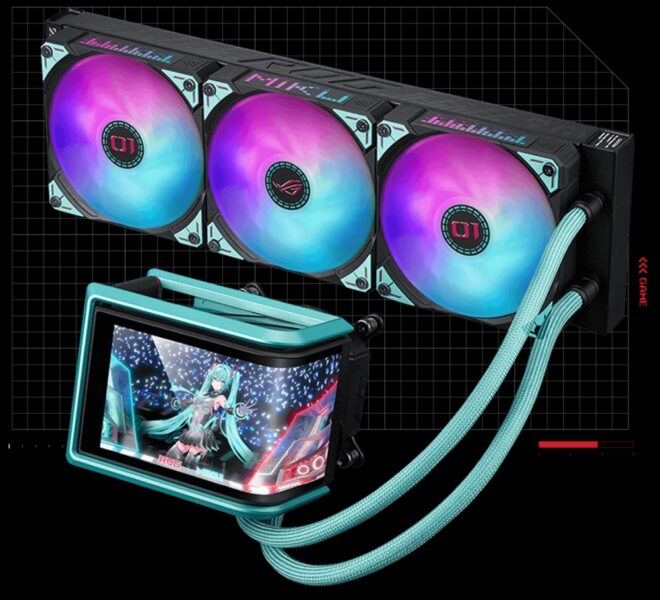 ROG RYUO IV 360 ARGB Hatsune Miku Edition ROG RYUO IV 360 ARGB Hatsune Miku Edition