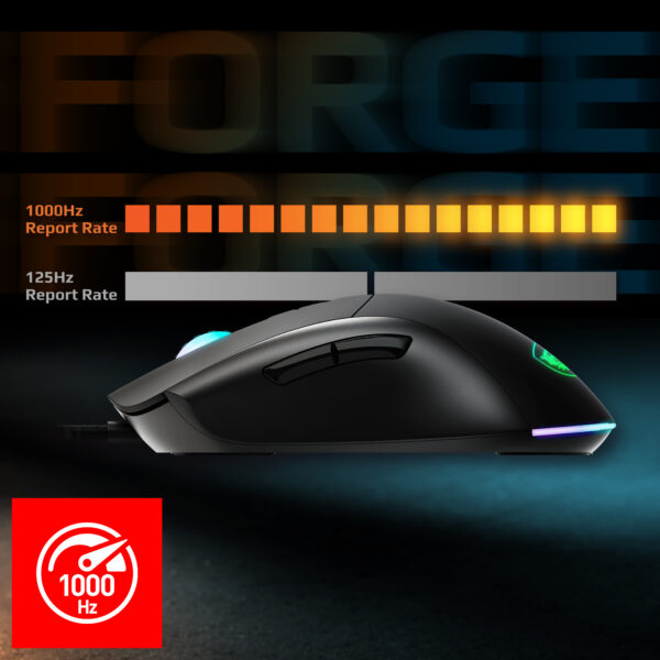 MSI FORGE GM320 1000Hz raporlama hızı