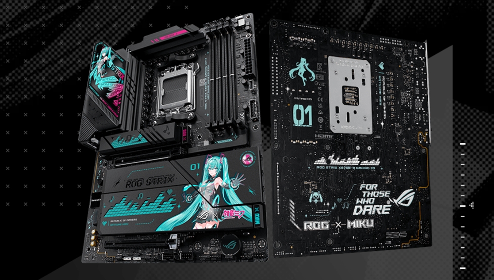 ROG STRIX X870E-H GAMING WIFI7 HATSUNE MIKU EDITION ROG STRIX X870E-H GAMING WIFI7 HATSUNE MIKU EDITION