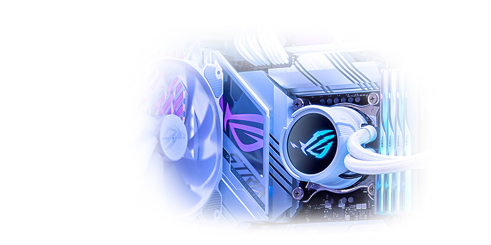 ROG Strix LC III 360 ARGB White Edition ROG Strix LC III 360 ARGB White Edition