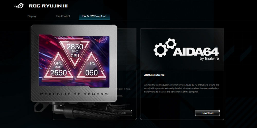 ROG RYUJIN III 240 ARGB ROG RYUJIN III 240 ARGB