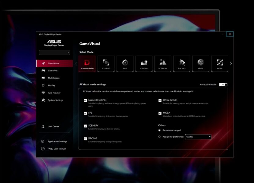 ROG Strix XG27ACMEG ROG Strix XG27ACMEG