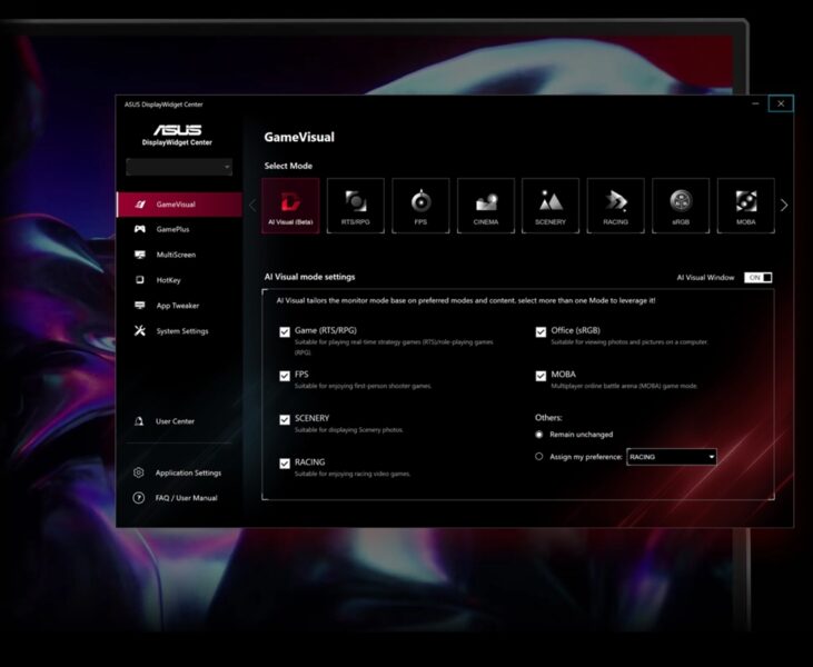 ROG Strix XG27ACMES-W ROG Strix XG27ACMES-W