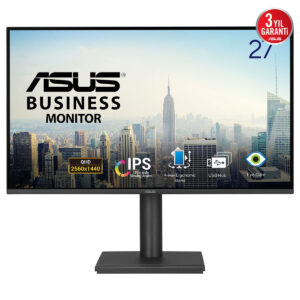 Asus Be27aq 27 Inç 75hz 5ms 2k Qhd Adaptive Sync Ips Pivot Monitör 2