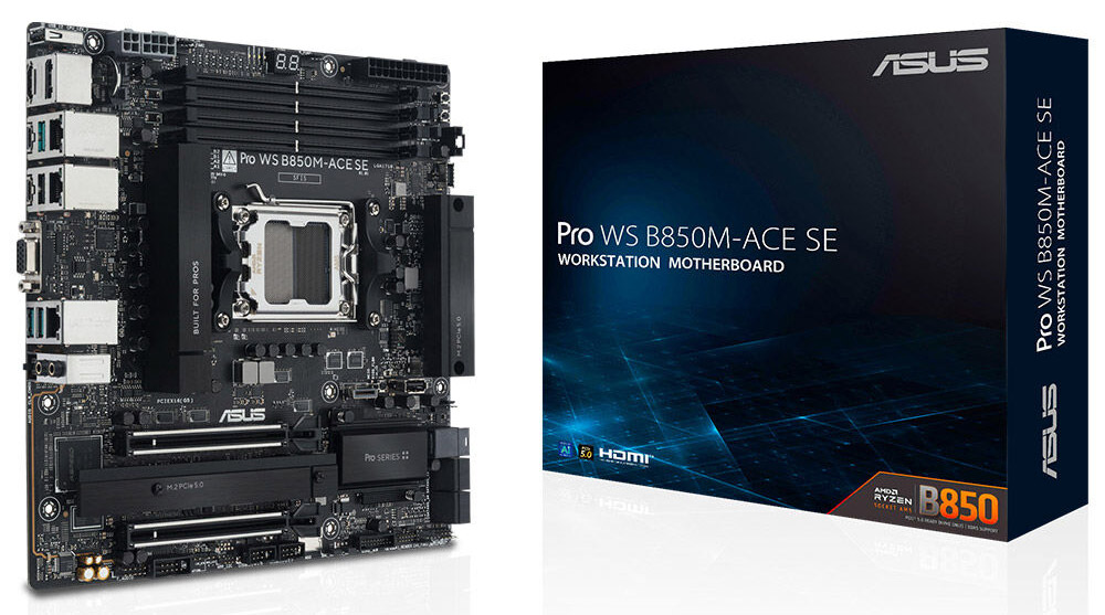 Pro WS B850M-ACE SE Pro WS B850M-ACE SE
