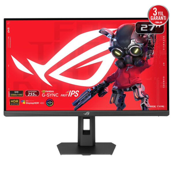 Asus Rog Strix Xg27acmes 27 Inç 255hz 0.3ms 2k Qhd Adaptive Sync Fast Ips Pivot Gaming Monitör 2