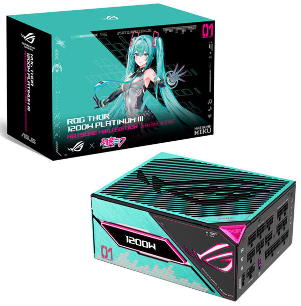 ROG Thor 1200W Platinum III Hatsune Miku Edition ROG Thor 1200W Platinum III Hatsune Miku Edition