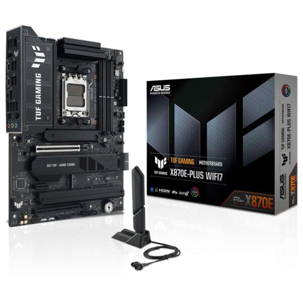 Asus Tuf Gaming X870e Plus Wifi7 Anakart Asus Tuf Gaming Lc Iii 360 Argb Lcd White Edition Sivi Sogutucu 1