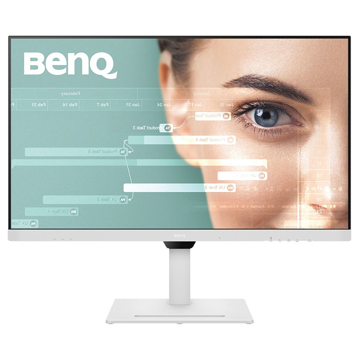 Benq Gw3290qt 31,5 Inç 75hz 5ms 2k Qhd Ips Beyaz Pivot Monitör 1